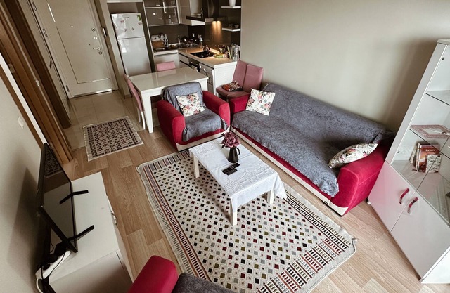 1+1 Modern Residence in Medikule with City View