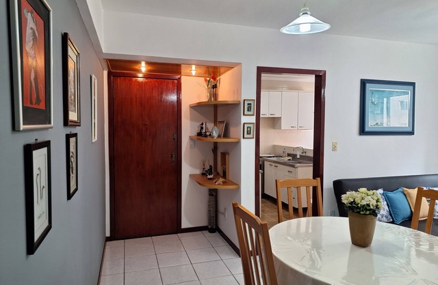 1 BEDROOM APARTMENT WITH AIR, IN QUADRA MAR, WITH PRIVATE GARAGE, FOR COUPLES AND FAMILY.