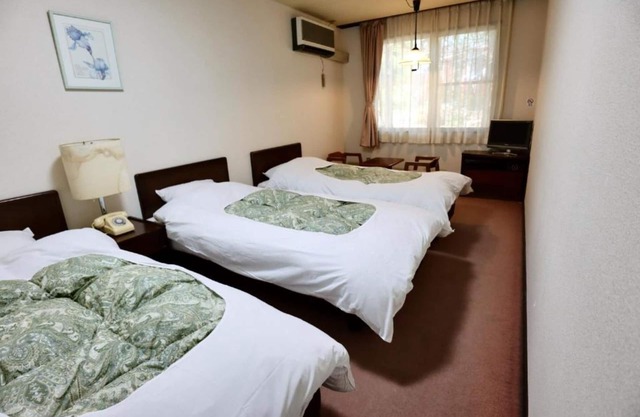 1 night with breakfast Triple room with bathroom/Kitaazumi-gun Nagano
