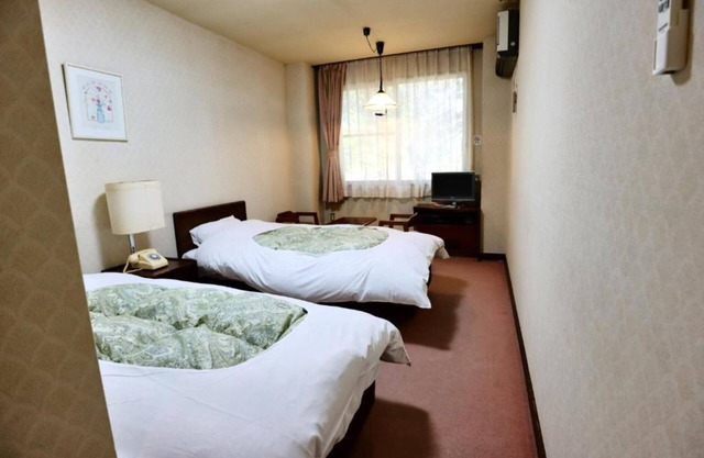 1 night with breakfast Twin room with bathroom/Kitaazumi-gun Nagano
