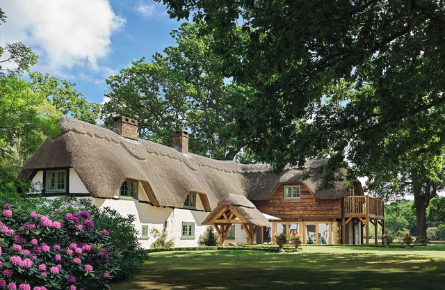 18th Century Thatched House on the Edge of the New Forest with large Jacuzzi