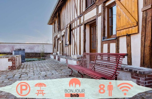 2 appartements conforts + jardin + parking