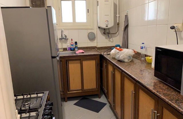 2-bedroom apartment with WiFi, AC in delightful Rehab city in heart new cairo