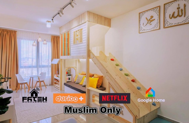 2-bedroom Condo with Kids Playhouse at Bali Residences Melaka for Muslim Only