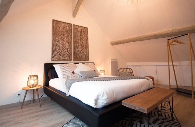 2 bedroom duplex apartment in the center of Pontoise