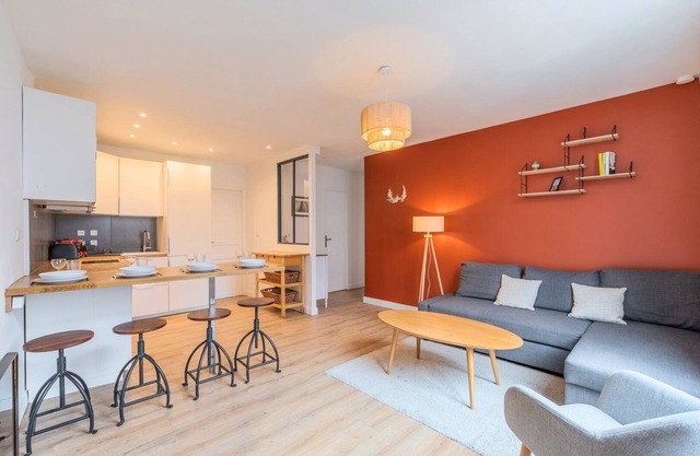 2-bedroom flat in the centre of Lille.