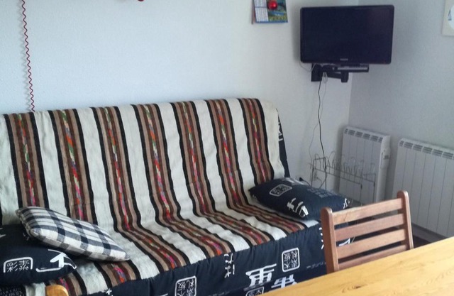 2 pièces au pied des pistes avec balcon et coin cuisine, animaux admis - FR-1-557-66