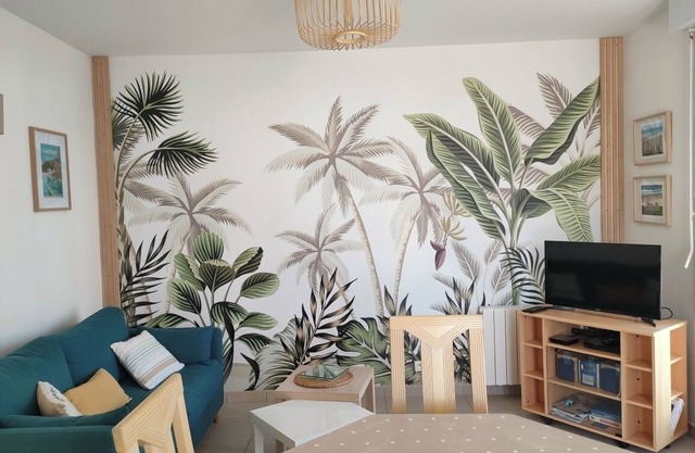 2 room apartment Seaside Barneville Carteret with large terrace