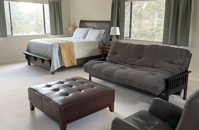 2-Story Spacious Guest House-1 bdrm-queen bed, full size futon & pullout couch