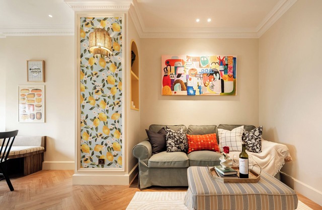 2BR Charming & Cozy CBD Area Sudirman Loft with Positano House Design by Artist