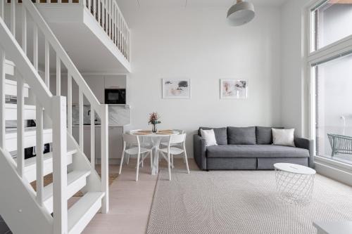2ndhomes Tampere "Oodi" Loft Apartment - Brand New Top Floor Apt that Hosts 6