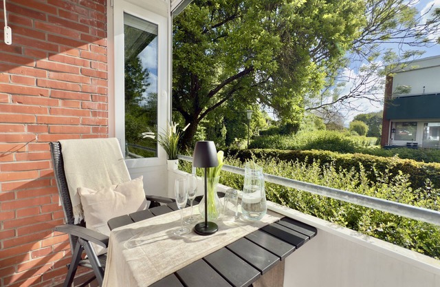 2zkb, 34qm, Bad, Balkon für bis zu 2 Personen