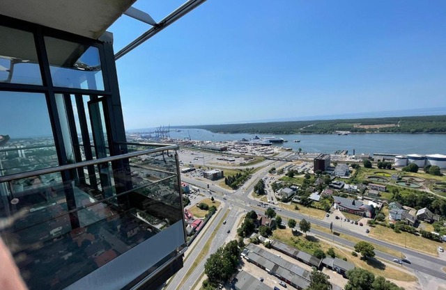 34 floor at the top of the Baltic