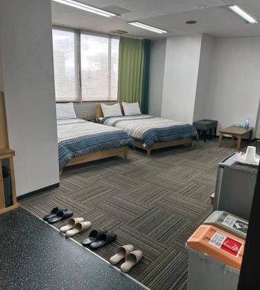 4人で一緒に熊本の中心地の最も広く安価な部屋 KDY stay