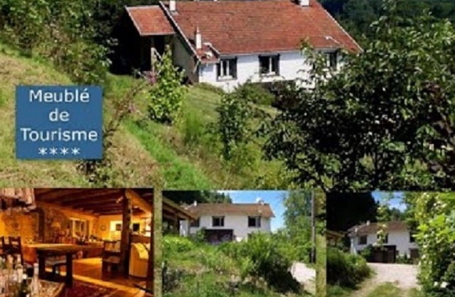 4* house in the middle of nature, renovated, with terrace, garden and pizza oven