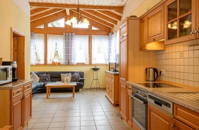 4-Sterne Ferienwohnung (70qm) mit Sitzgarnitur im Freien