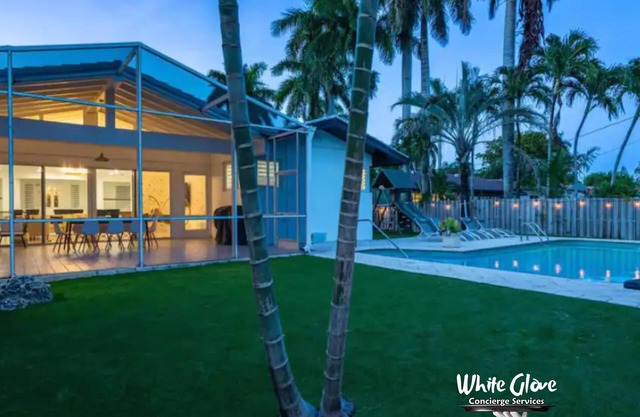 4K SQFT Home Heated Pool with Game Room