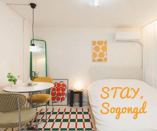 4people,2beds 2rooms, STAY SOGONGD, 3mins walk from Gangdong Station, Lotte World, KSPO Dome