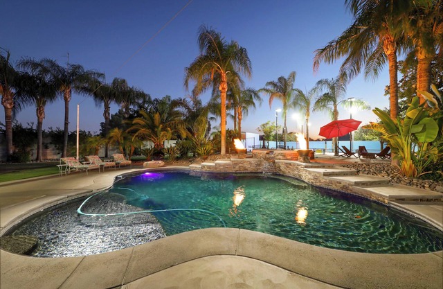 5-bedroom villa with Pickleball Courts, pool, and outdoor gym.