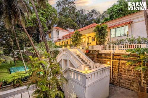 5bhk Luxurious Heritage Villa La Bougainvillea with Pvt Pool, Bathtub, BBQ at Porvorim