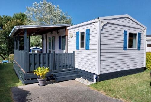 600m de la plage - Mobilhome Loka 4 personnes camping Goelands 3 étoiles