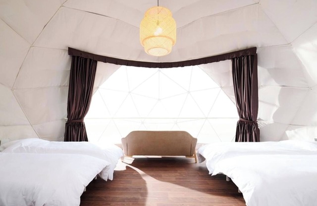 7m Dome Tent B Accommodation only plan4 people/Sanbu District Chiba