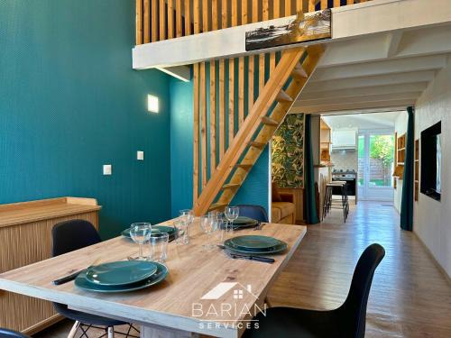 7min de la plage - Maison typique - Cour privative