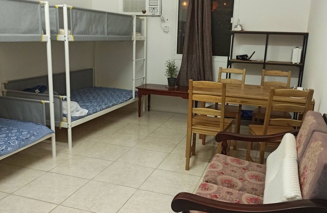 A dorm room for female solo travelers
