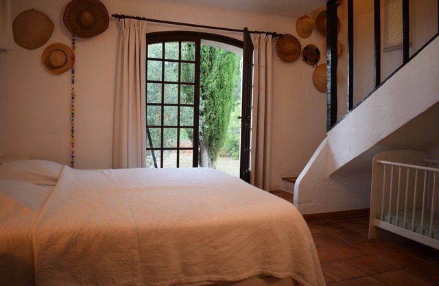A French Villa nestled in the middle of an olive grove