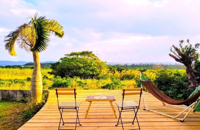 A house with a view of the sea in both directions
