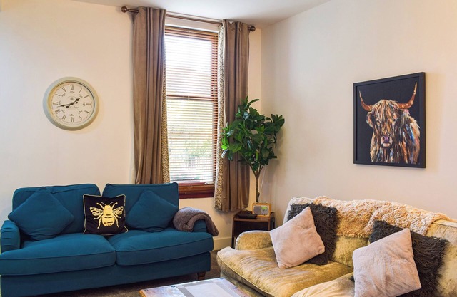 A lovely ground floor apartment with private entrance.
