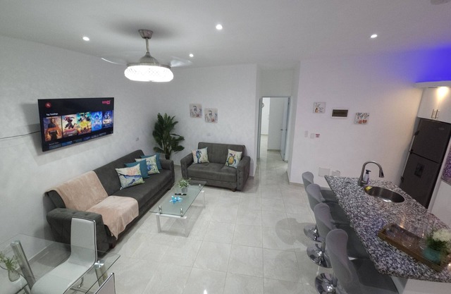 A modern stay at The Blue Reef Samaná #TnBeaches in town and all around province