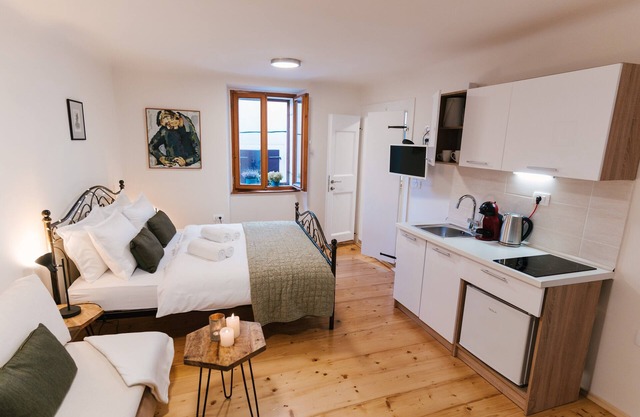 A peaceful haven in a medieval seaside town
