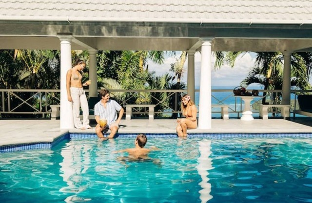 A Private Cottage with a Lovely Pool, Lush Gardens & Breathtaking Views