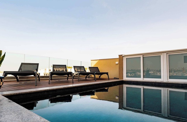 A Stunning Apartment with a Private Pool
