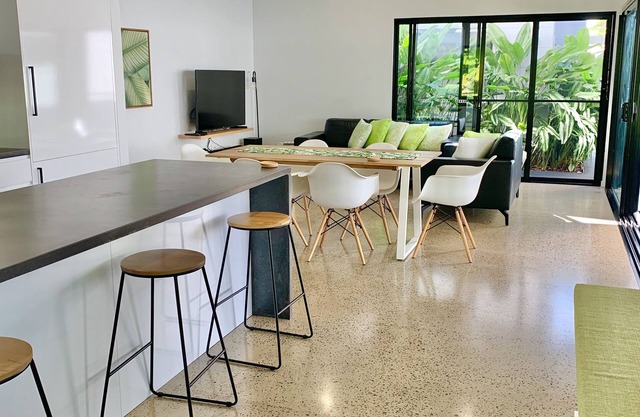 A tropical getaway for families and friends, including your furry ones!