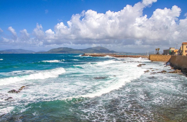 A warm apartment close to the city and beach on the northwest coast of Sardinia.