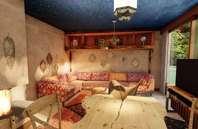 Abenteuerhütte für 4 Personen