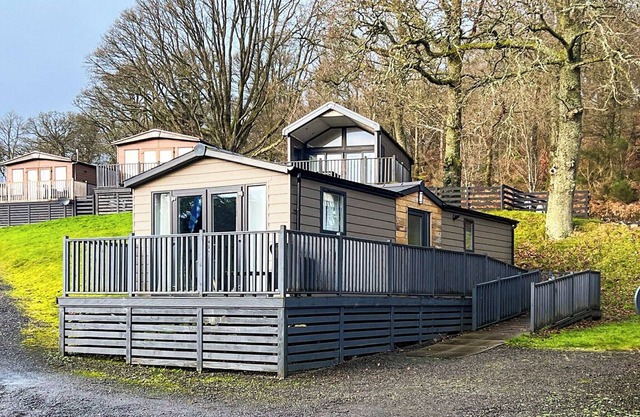 Accessible holiday home with one bedroom sleeping two people.