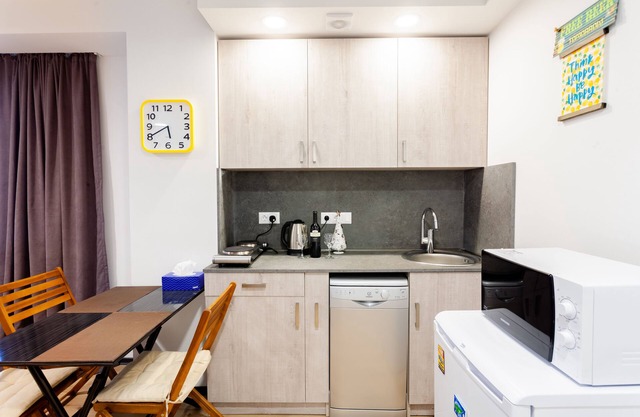 Accommodation is located in new Gudauri