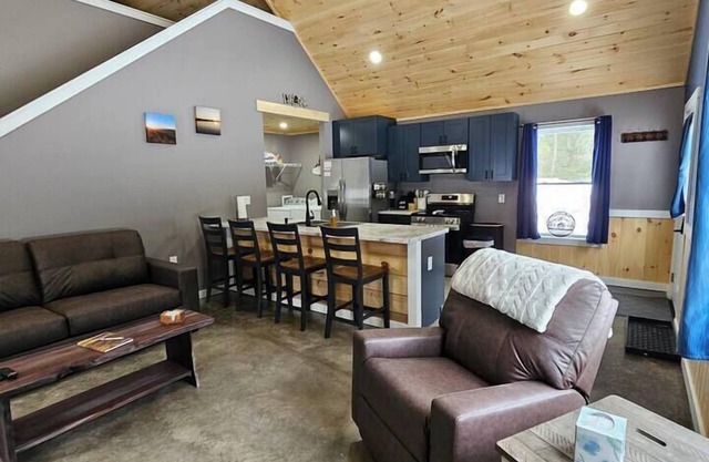 Adirondack Private NEW Cabin close to ATV trails, Skiing, hiking and golf course