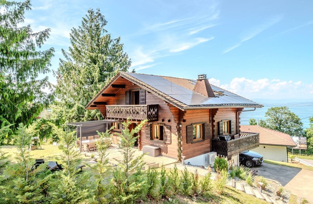 Agréable Chalet vue sur le Lac Léman