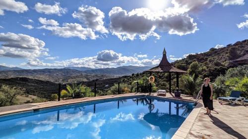 Agro tourism house GAUGUIN with pool Finca el Moralejo TOLOX