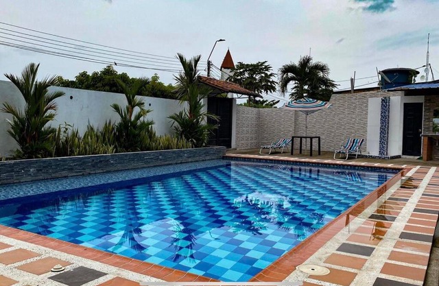 Aguamarina Inn - Casa de descanso con piscina - Tauramena Casanare