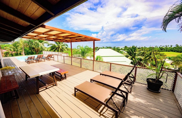 Air Conditioned 3 Bedroom Swimming Pool House Centrally located Maharepa Moorea