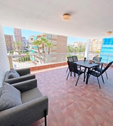 Aisa - 1ª Línea de Mar - Parking, Terraza, AC