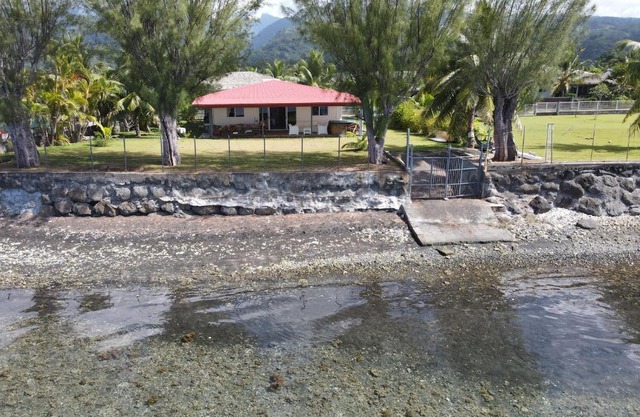 AITO NUI - villa bord de mer à Papara TAHITI
