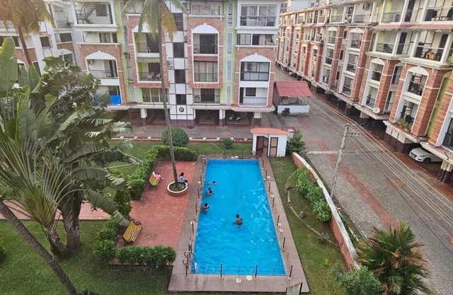 Amazing Pool View Candolim Goa 2BHK Apartment