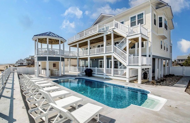 American Dream | Oceanfront | Dog Friendly, Private Pool, Hot Tub