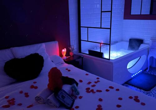 Amour Azur Appartement pour 2 avec jacuzzi et terrasse à 2 minutes de la mer